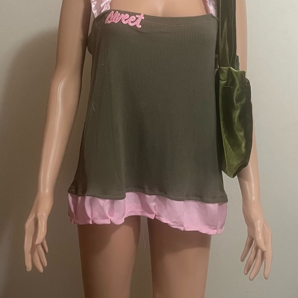 sweet olive mini dress - Picture 4 of 4